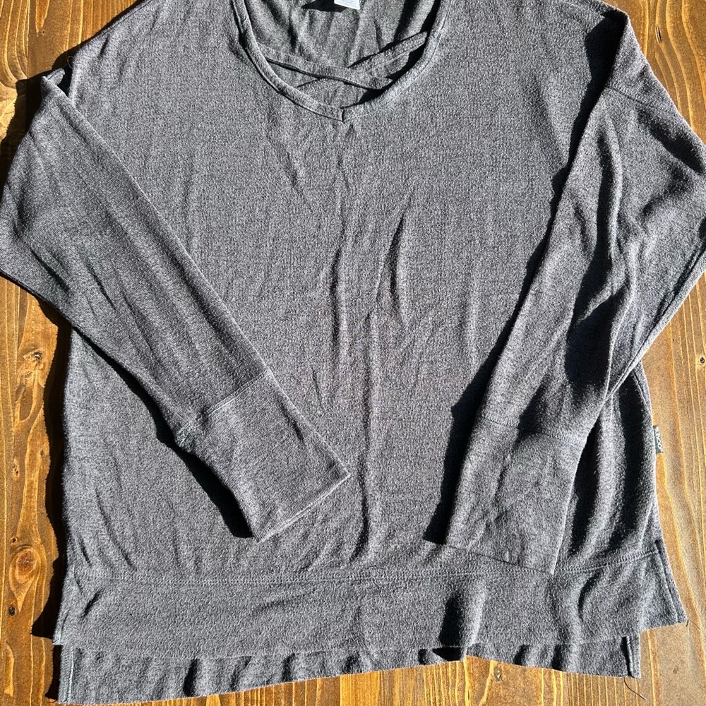 Jockey Charcoal Long Sleeve Tee